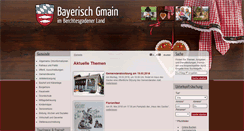 Desktop Screenshot of bayerisch.gmain.de