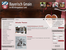 Tablet Screenshot of bayerisch.gmain.de